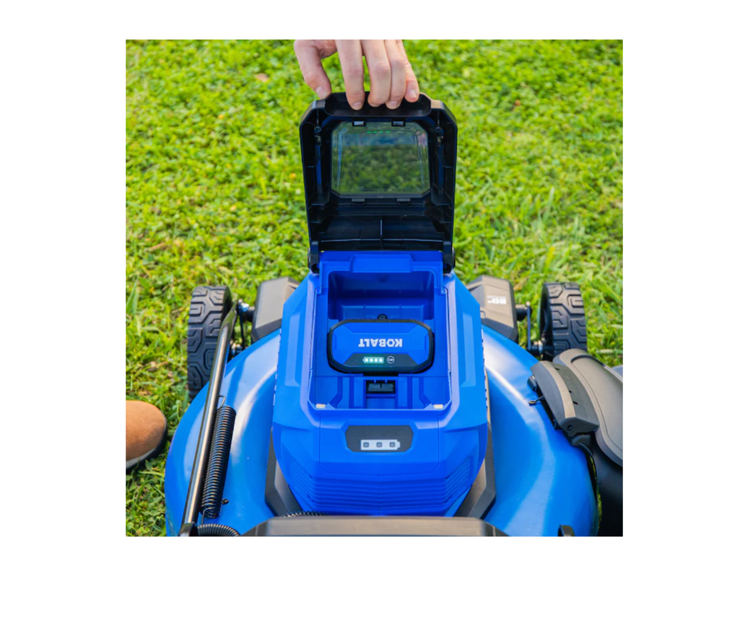 Kobalt 40-Volt Brushless Lithium Ion 20-in Cordless Electric Lawn Mower  (Battery Included)